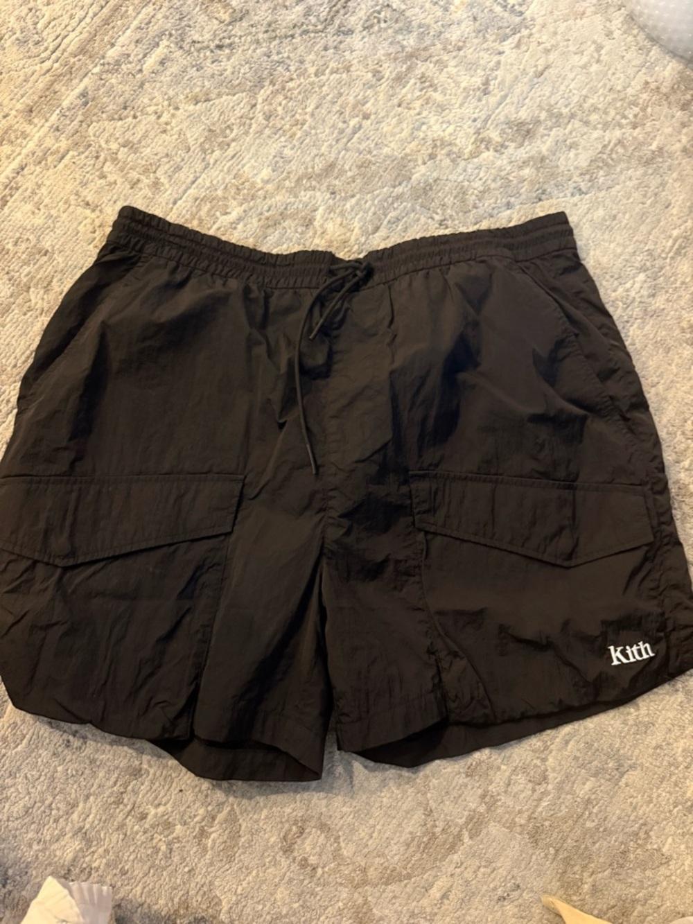 Kith Men's Black Cargo Shorts